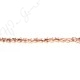 Hematine Rose Gold Color Plated [W] Star Beads