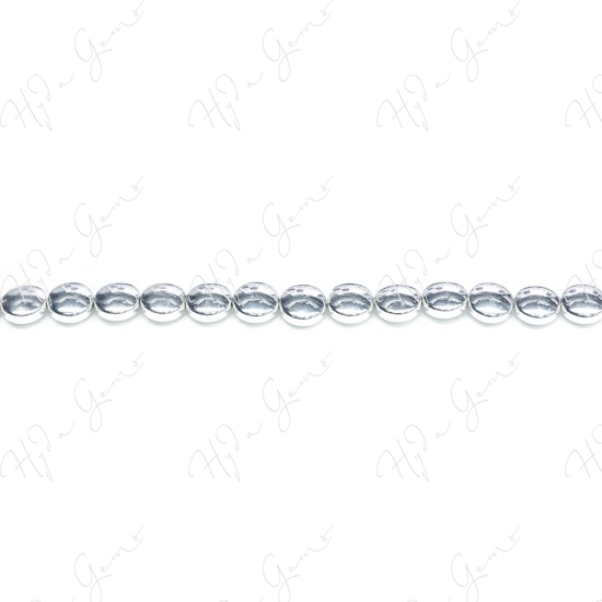 Hematine Silver Color Plated [W] Coin Beads