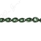 Green Sand Stone Pear Beads