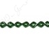 Green Sand Stone Rhombus Beads