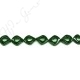 Green Sand Stone Rhombus Beads