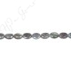 Labradorite Flat Oval Beads