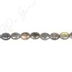 Labradorite Flat Oval Beads