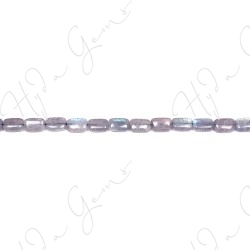 Labradorite Flat Rectangle Beads