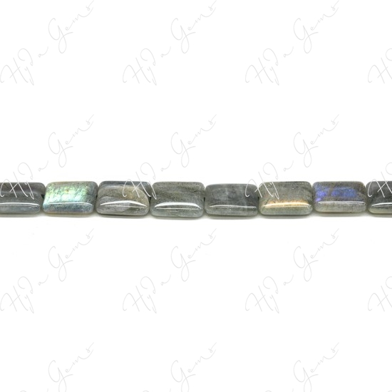 Labradorite Flat Rectangle Beads