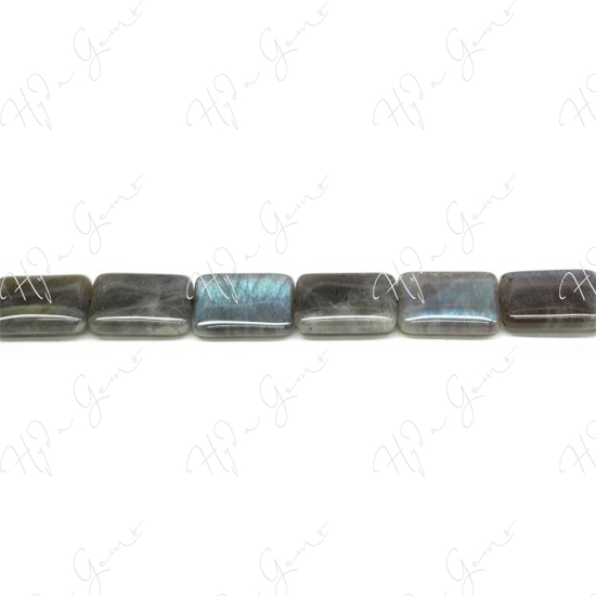 Labradorite Flat Rectangle Beads