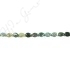 Moss Agate Pear Beads