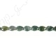 Moss Agate Pear Beads