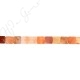 Natural Red Agate Flat Square Beads