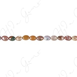 Ocean Jasper Flat Oval Beads