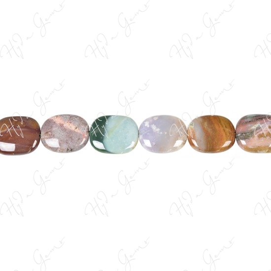 Ocean Jasper Flat Rectangle Beads