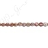 Red Ocean Jasper Coin Beads