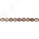 Red Ocean Jasper Coin Beads