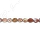 Red Ocean Jasper Coin Beads