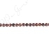 Red Picture Jasper Coin Beads