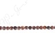 Red Picture Jasper Coin Beads