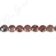 Red Picture Jasper Coin Beads