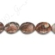 Red Picture Jasper Coin Beads