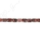 Red Picture Jasper Flat Rectangle Beads