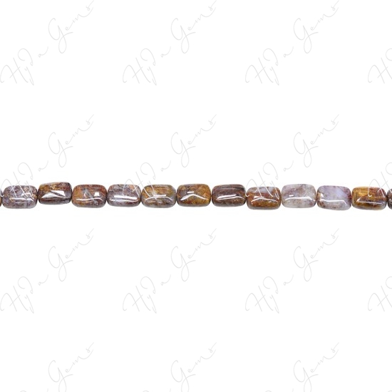 Pietersite Flat Rectangle Beads