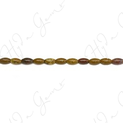 Pietersite Agate Rice Beads