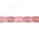 Red Rhodnite Flat Rectangle Beads