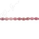 Red Rhodnite Rice Beads