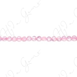 Rose Quartz Coin Beads