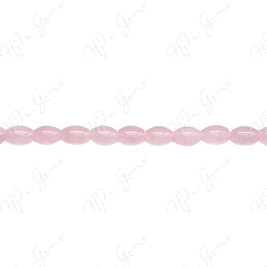 Rose Quartz Rice Beads