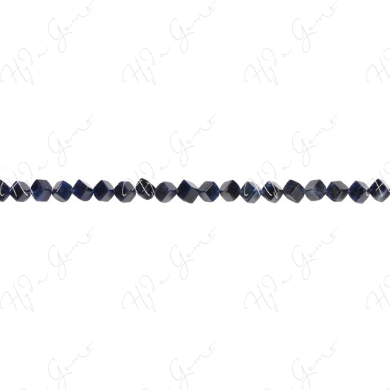 Sodalite Cube Beads