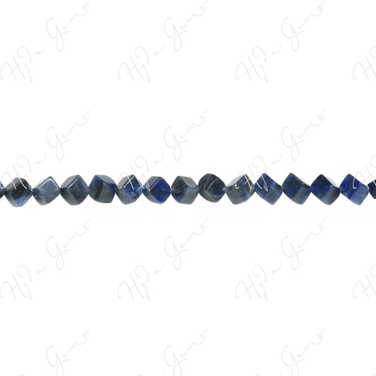 Sodalite Cube Beads