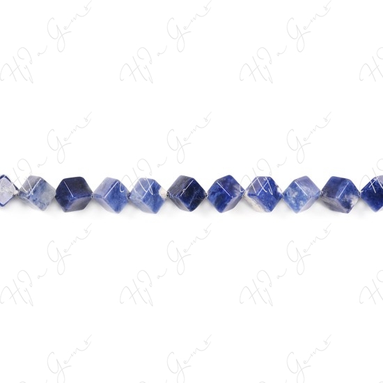 Sodalite Cube Beads