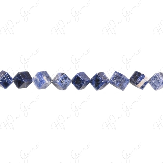 Sodalite Cube Beads