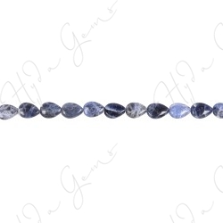 Sodalite Pear Beads