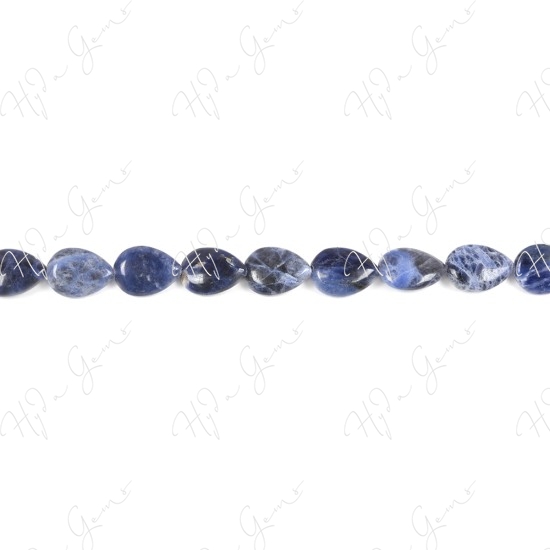 Sodalite Pear Beads