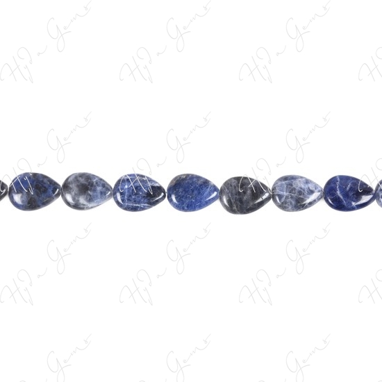 Sodalite Pear Beads