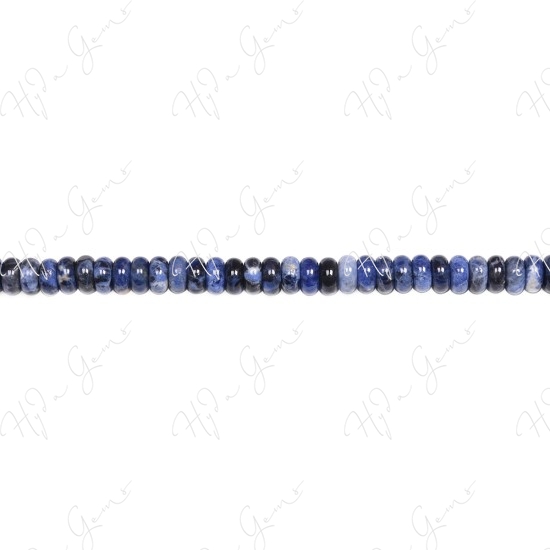 Sodalite Roundel Beads