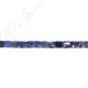 Sodalite Flat Square Beads