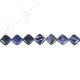 Sodalite Flat Square Beads