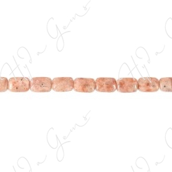 Sun Stone Flat Rectangle Beads