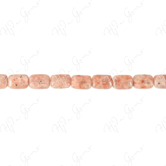 Sun Stone Flat Rectangle Beads