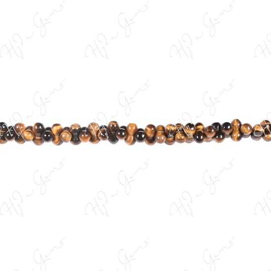 Tiger Eye 8 Shaped Beads