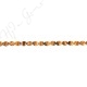 Tiger Eye Flat Oval Beads