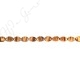 Tiger Eye Flat Oval Beads