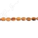 Tiger Eye Flat Oval Beads