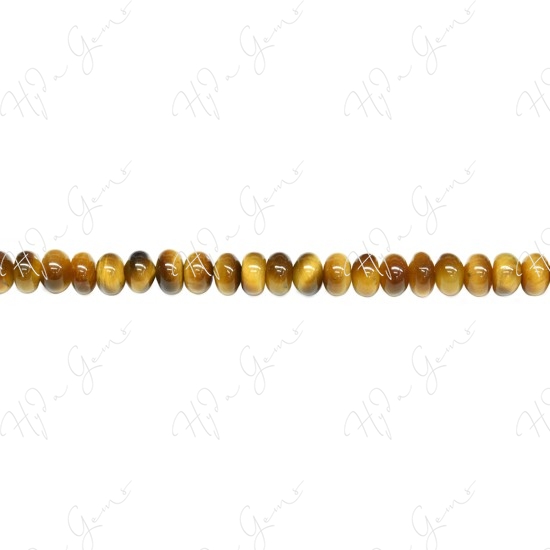 Tiger Eye Roundel Beads