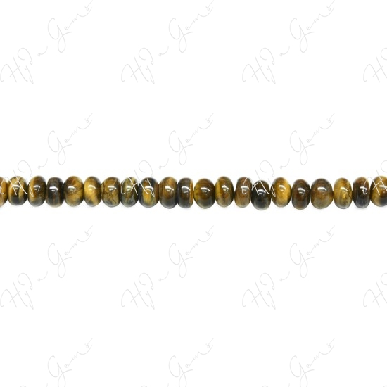 Tiger Eye Roundel Beads