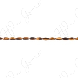 Tiger Eye Rice Beads