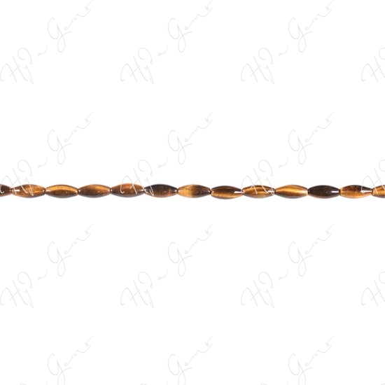 Tiger Eye Rice Beads