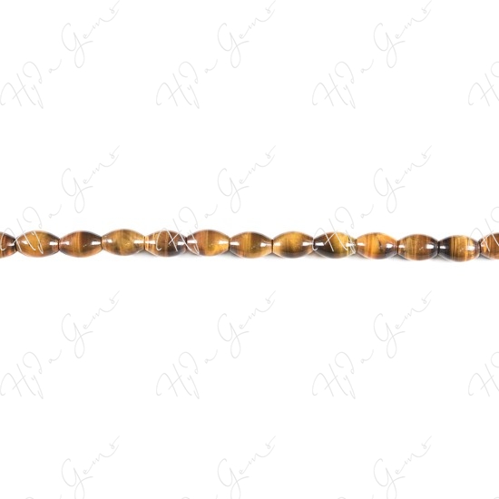 Tiger Eye Rice Beads